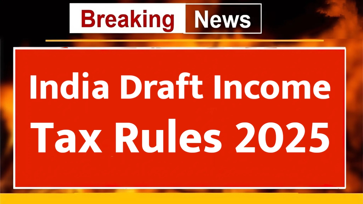 India Draft Income Tax Rules 2026